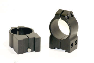 Scope Mounts Warne Scope Mounts WARNE TIKKA 1" MEDIUM MATTE RINGS • Model: 